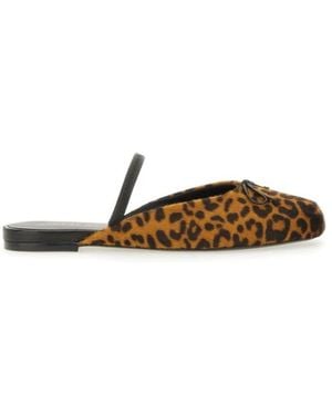 Stuart Weitzman Leopard Print Ballerina's - Meerkleurig