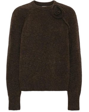 ROTATE BIRGER CHRISTENSEN Truien & Vesten ,Bruin ,Round-Neck Truien