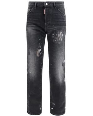 DSquared² Straight Jeans - Gris