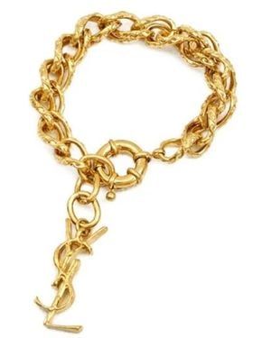 Saint Laurent Goldenes Catena Armband - Mettallic