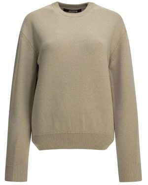 Jacquemus Round-Neck Knitwear - Neutro