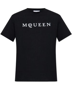 McQueen T-Shirts - Black