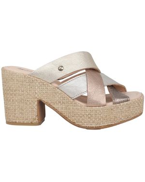 Pikolinos Heeled Mules - Multicolore