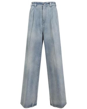 Maison Margiela 5 Pockets Light Cotton Jeans - Blue