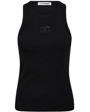co'couture Sleeveless Tops - Black