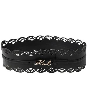 KARL LAGERFELD Belts - Black