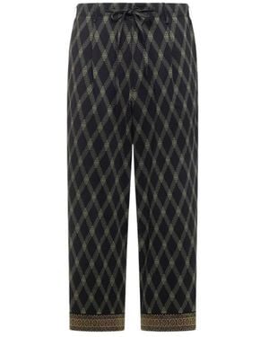 Pierre Louis Mascia Straight Trousers - Black