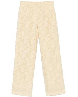 Samsøe & Samsøe Straight Trousers - Natural