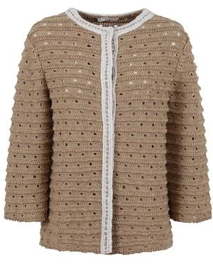 Charlott Neutrale Baumwolljacke Für Frauen - Braun