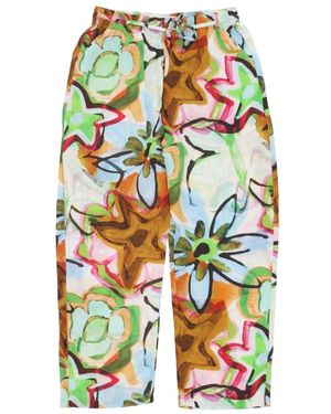 Obey Straight Trousers - Verde