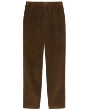 KENZO Straight Trousers - Marrón