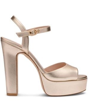 Stuart Weitzman High Heel Sandals - Blanc