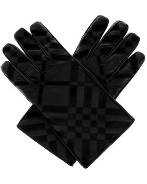 Burberry Lederhandschoenen - Zwart