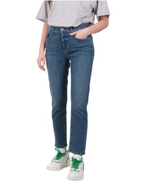 Citizens of Humanity Cropped Jeans - Blue