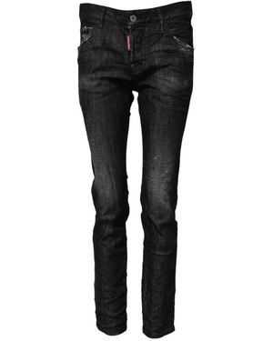 DSquared² Skinny Fit Jeans - Black