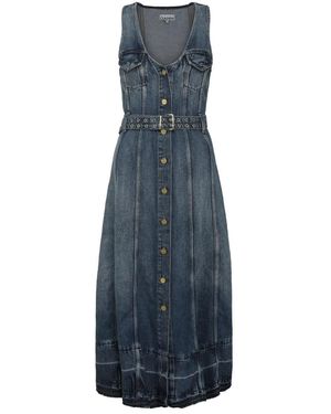 Ganni Midi Dresses - Blu