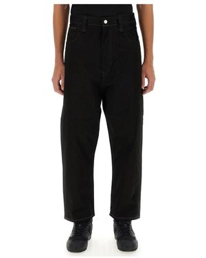 Junya Watanabe Jeans ,Zwart ,Katoen Broeken