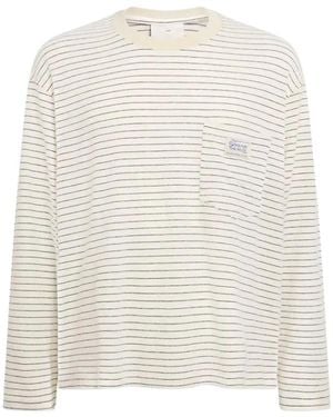 Song For The Mute Long Sleeve T-Shirts - White