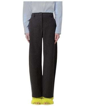 Moschino Wide Trousers - Negro