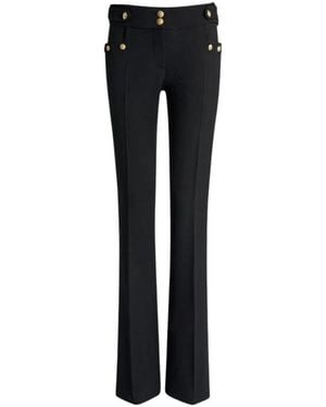 Balmain Straight Trousers - Nero