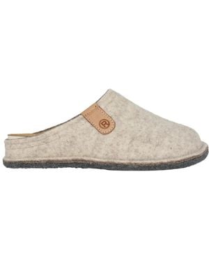 Rohde Schoenen ,Wit ,Tweed Witte Pantoffels