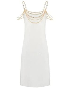 Rabanne Coqueline Jurk - Wit