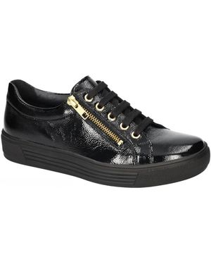 SOLIDUS Schoenen ,Zwart ,Leer Kaja Sneaker