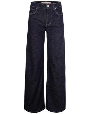 Marni Wide Jeans - Azul