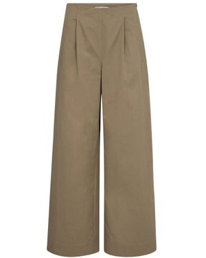 co'couture Wide Trousers - Neutro