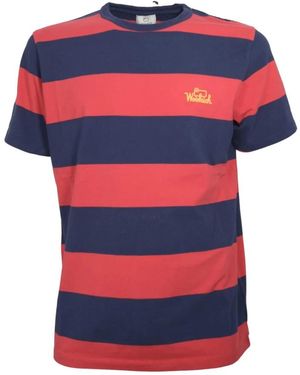 Woolrich T-Shirts - Blue