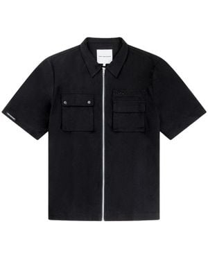 Off The Pitch Short Sleeve Shirts - Black