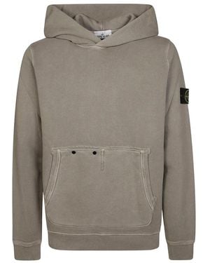 Stone Island Hoodies - Grey