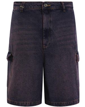 flâneur Denim Shorts - Blauw