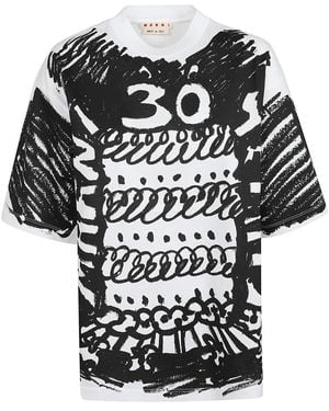 Marni T-Shirts - Black