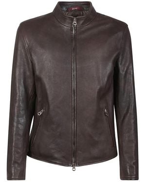 Stewart Leather Jackets - Brown