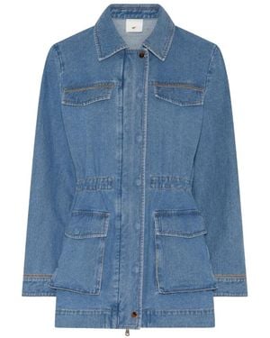 Heartmade Denim Jassen - Blauw