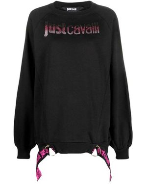 Just Cavalli Sweatshirts - Zwart