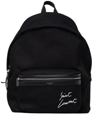 Saint Laurent Backpacks - Black