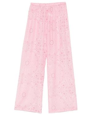 MC2 Saint Barth Wide Trousers - Pink