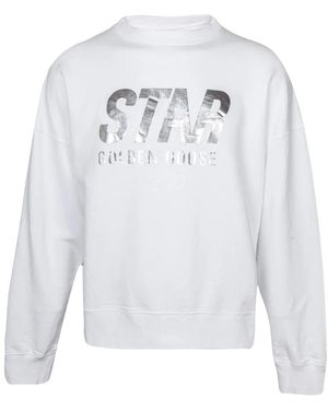 Golden Goose Cotton Sweatshirt - White