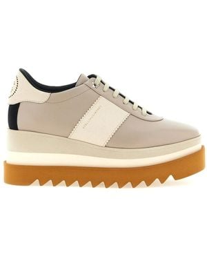 Stella McCartney Sneak-Elyse Plateau-Sneaker - Weiß