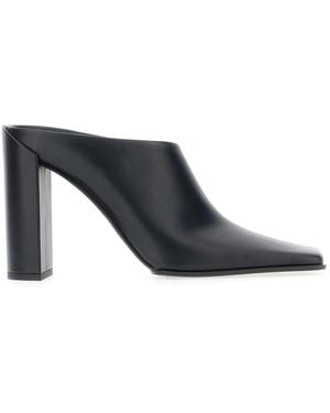 Alaïa Heeled Mules - Black