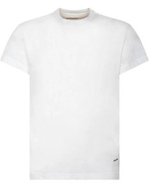 Jil Sander T-Shirts - Bianco