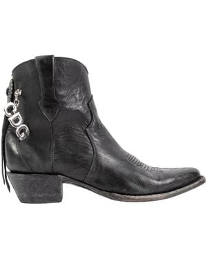 Comme des Garçons Cowboy Boots - Negro