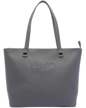 Liu Jo Tassen ,Grijs ,Polyester Milano Tote Bag