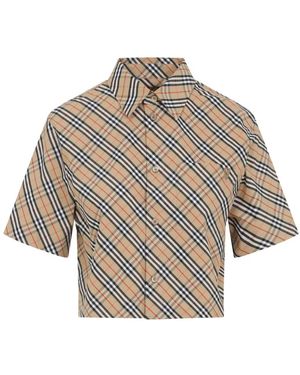 Burberry Shirts - Natural