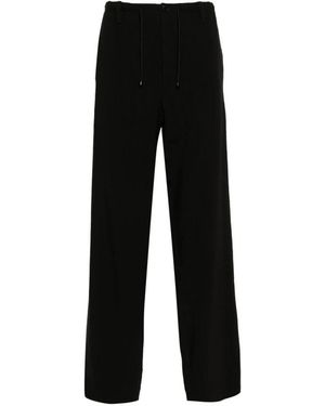 Dries Van Noten Wide Trousers - Black