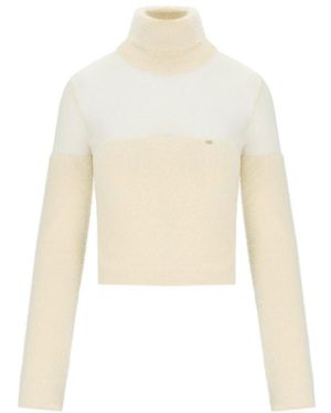 Elisabetta Franchi Turtlenecks - Blanc