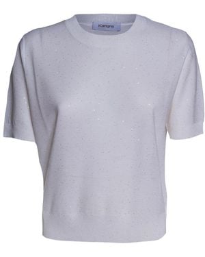 Kangra Round-Neck Knitwear - Purple