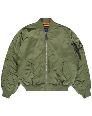 Alpha Industries Ma-1 Uv Bomber Jacket - Groen